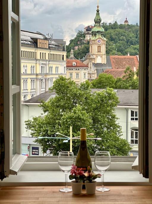 Panorama Schlossberg & Jacuzzi กราซ ภายนอก รูปภาพ